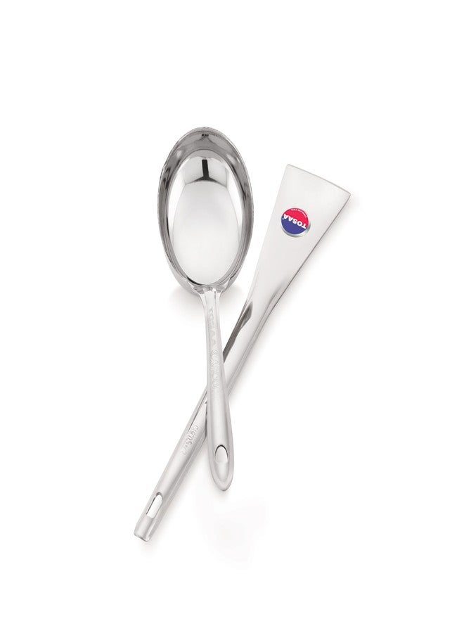 TOSAA Stainless Steel Andra PALTA, Cooking Turner Specially for ROTI,PARATHA, DOSA, UTTAPAM & CHILAA - Strong, Stylish & Stainless Steel, Perfect for Cooking USE - Image 3